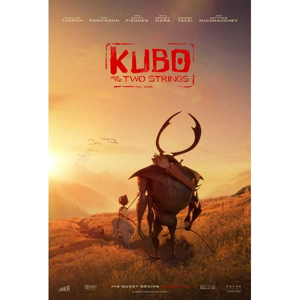 NEW KUBO AND THE TWO 2 STRINGS FILM MOVIE ART PRINT PREMIUM POSTER